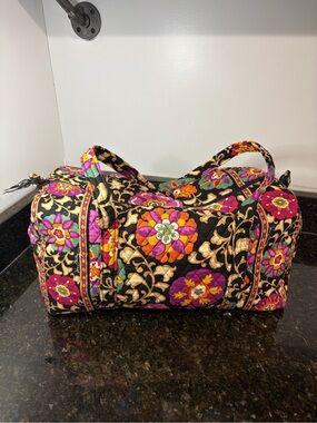 VERA BRADLEY Quilted Small Duffle Bag in Retired Suzani Pattern